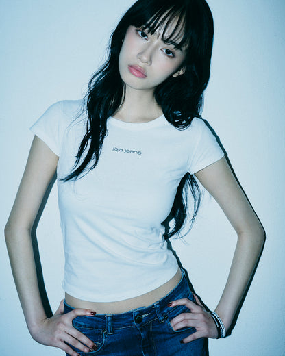 JAJA JEANS TEE BLACK